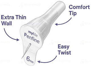 My Life Penfine Classic 6Mm 32G Insulin Pen Needle 100