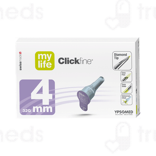 My Life Clickfine 4mm 32g Pen Needle 100