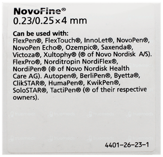 Novofine 32G 4 Mm Needle 100