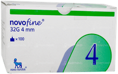 Novofine 32G 4 Mm Needle 100