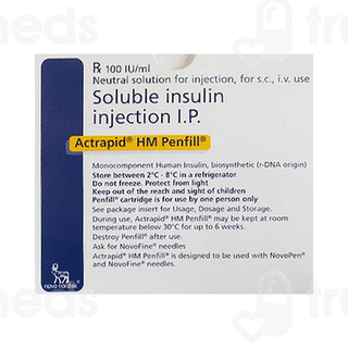 Actrapid Hm 100iu Penfill 3ml