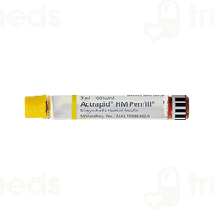Actrapid Hm 100iu Penfill 3ml