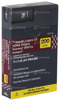 Humalog 200U Kwikpen 3Ml