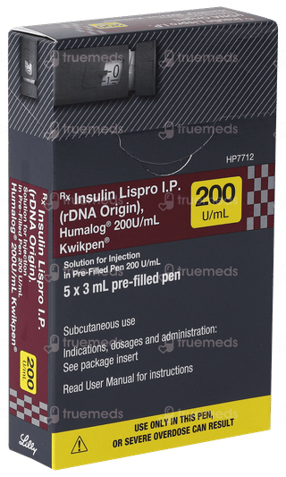 Humalog 200U Kwikpen 3Ml