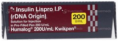 Humalog 200U Kwikpen 3Ml