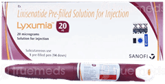 Lyxumia 20Mcg Injection 1 Lyxumia 20Mcg Injection 1