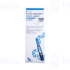 Ryzodeg 100iu Flextouch Pen 3ml Ryzodeg 100iu Flextouch Pen 3ml