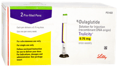 Trulicity 0.75mg Pre Filled Pen 0.5ml Pack Of 2 Injections