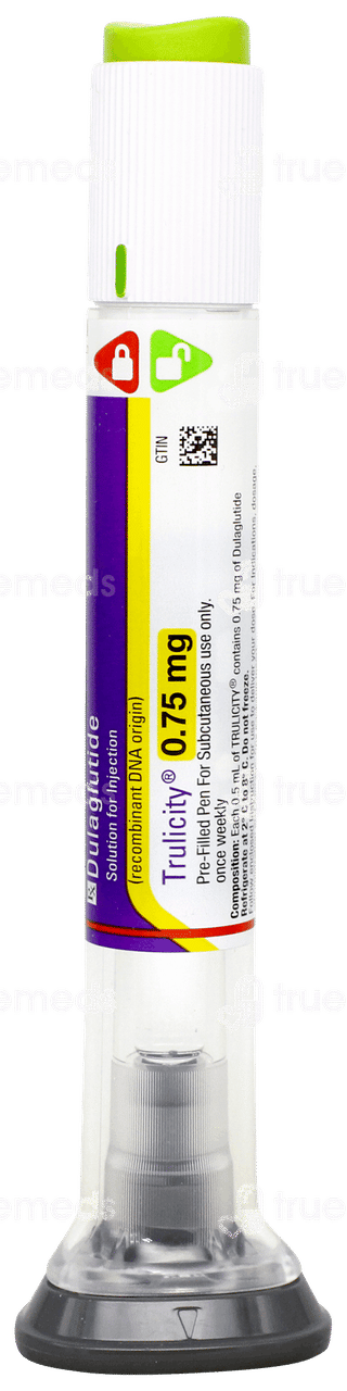 Trulicity 0.75mg Pre Filled Pen 0.5ml Pack Of 2 Injections