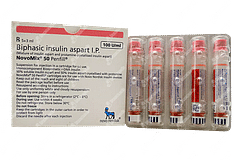 Novomix 50 Penfill 3ml Pack Of 5 Injections