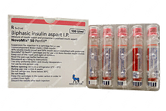 Novomix 50 Penfill 3ml Pack Of 5 Injection