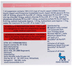 Novomix 50 Penfill 3Ml Pack Of 5 Injections
