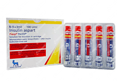 Fiasp Penfill 100iu Cartridges 3ml Pack Of 5 Injections