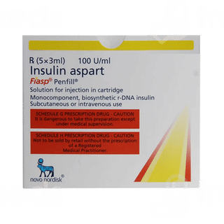 Fiasp Penfill 100iu Cartridges 3ml Pack Of 5 Injections