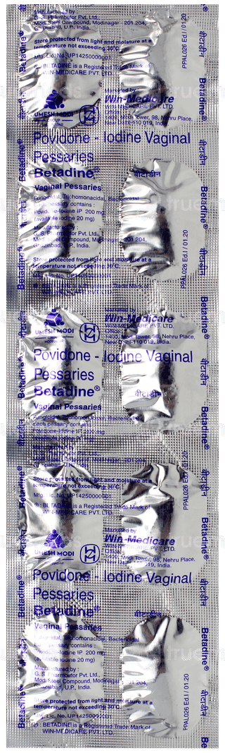 Betadine Vaginal Pessaries 10