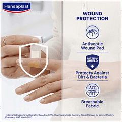 Hansaplast Regular Antiseptic Strips 10