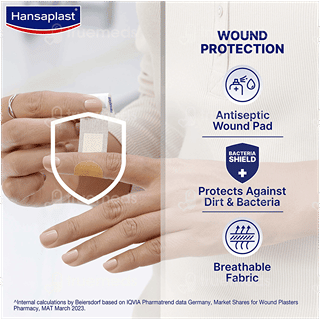 Hansaplast Regular Antiseptic Strips 10