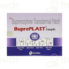 Bupreplast 5 MG Patch 2