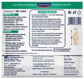 Hansaplast Corn Plaster 4