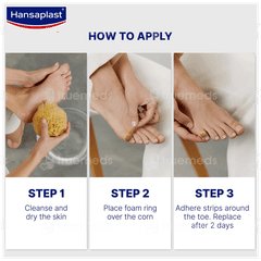 Hansaplast Corn Plaster Strips 4