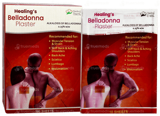 Healings Belladonna Plaster Pack Of 10