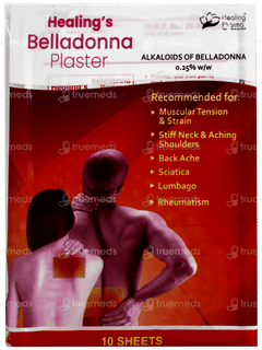 Healings Belladonna Plaster Pack Of 10
