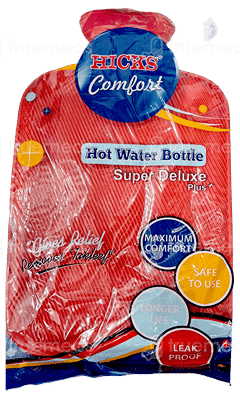 Hicks Comfort Hot Water Bottle Super Deluxe Plus 1