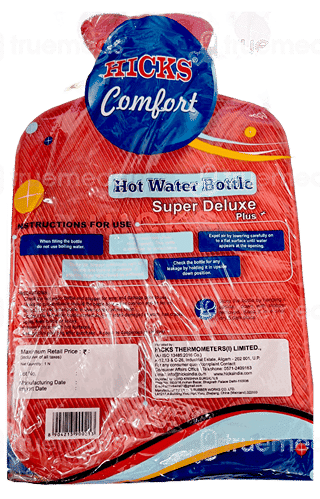 Hicks Comfort Hot Water Bottle Super Deluxe Plus 1