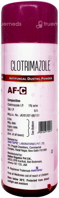 Af C Dusting Powder 100Gm