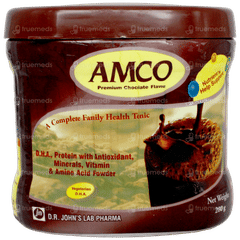 Amco Chocolate Flavour Powder Jar 200Gm Amco Chocolate Flavour Powder Jar 200Gm