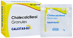 Calcitas D3 Granules 1gm