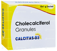 Calcitas D3 Granules 1gm
