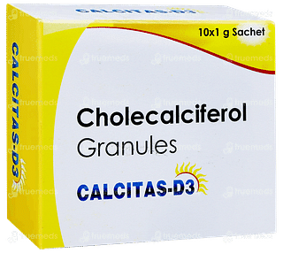 Calcitas D3 Granules 1gm