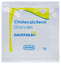 Calcitas D3 Granules 1gm