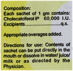 Calshine 60K Sugar Free Granules 1Gm Calshine 60K Sugar Free Granules 1Gm