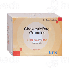 Calshine 60k Sugar Free Granules 1gm Calshine 60k Sugar Free Granules 1gm