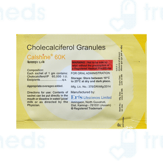 Calshine 60k Sugar Free Granules 1gm