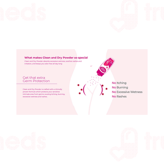 Clean And Dry Feminine Intimate Powder 100Gm