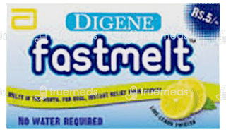 Digene Fastmelt 300/25/25 MG Powder 2 GM