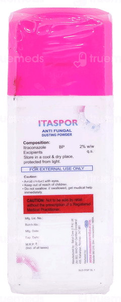 Itaspor Dusting Powder 50Gm Itaspor Dusting Powder 50Gm