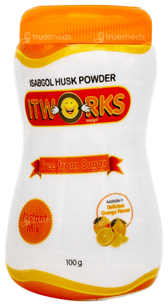 Itworks Orange Flavour Free From Sugar Powder 100gm