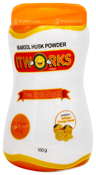 Itworks Orange Flavour Free From Sugar Powder 100gm