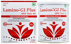 Lamino Gi Plus Vanilla Flavour Powder 200 GM