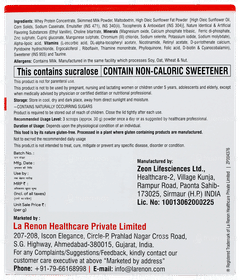 Lamino Gi Plus Vanilla Flavour No Added Sugar Powder 200gm