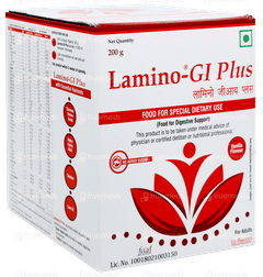 Lamino Gi Plus Vanilla Flavour No Added Sugar Powder 200gm