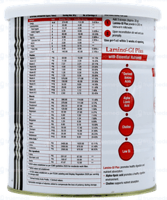 Lamino Gi Plus Vanilla Flavour No Added Sugar Powder 200gm
