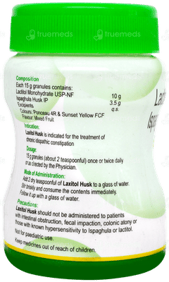 Laxitol Husk Sugar Free Granules 90gm