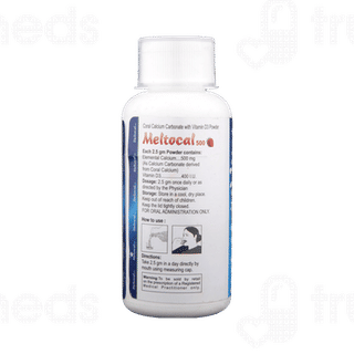 Meltocal 500 Mg/400iu Powder 70 GM