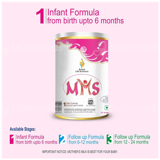 Mms 1 Infant Formula From Birth Upto 6 Months Powder Jar 200Gm