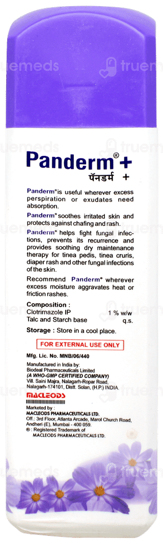 Panderm + Dusting Powder 100gm